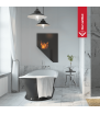 Chimenea Bioetanol de Pared PAPA TÜV