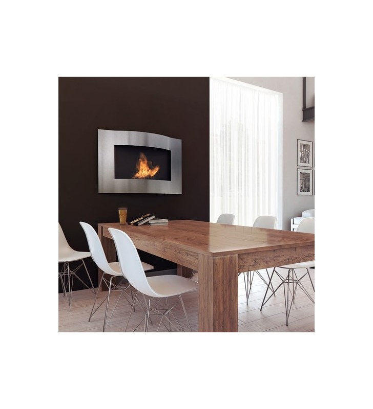 Chimenea Bioetanol de Pared LIMA TÜV