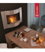 Chimenea Bioetanol de Pared LIMA TÜV