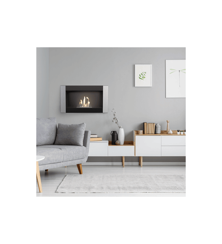 Chimenea Bioetanol de Pared GOLF VERTICAL TÜV