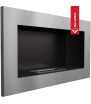 Chimenea Bioetanol de Pared GOLF cortar TÜV negro
