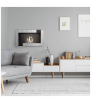 Chimenea Bioetanol de Pared GOLF QUBE TÜV