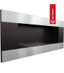 DELTA2 HORIZONTAL Wandmontierter Bioethanolkamin TÜV