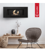 Chimenea Bioetanol de Pared DELTA 2 TÜV negro