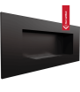 Chimenea Bioetanol de Pared DELTA 2 TÜV negro
