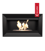 Chimenea Bioetanol de Pared CHARLIE TÜV negro