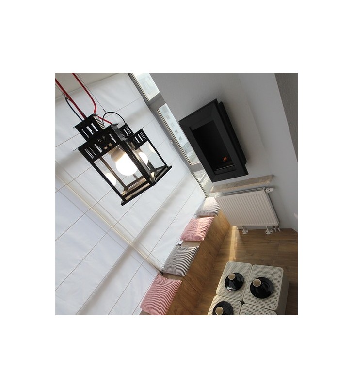 Chimenea Bioetanol de Pared CHARLIE2 TÜV negro