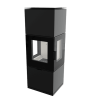 Estufa de leña de acero INGA 8 kW Ø 150