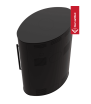 Estufa de leña de acero KRATKI BJORN/W 10 kW Ø 150 revestimiento thermotec negro