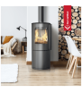 Estufa de leña de acero PICARD Ø 150 9 kW