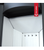 Estufa de leña de acero PICARD Ø 150 9 kW