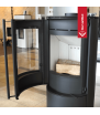 Estufa de leña de acero PICARD Ø 150 9 kW