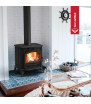 KRATKI K6 Cast Iron Wood Stove Ø 130 8 kW