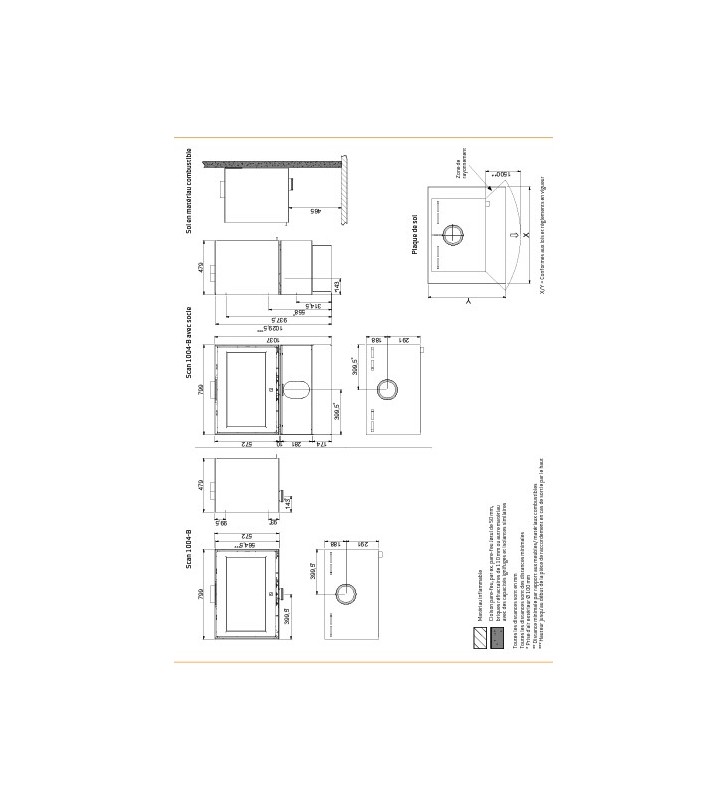 Plano de medidas Scan 1005 BOX