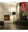 Chimenea de agua de leña KRATKI AQUARIO A 18 kW Ø 200 doble cara