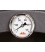 Horno con termómetro de 500ºC para controlar la temperatura.