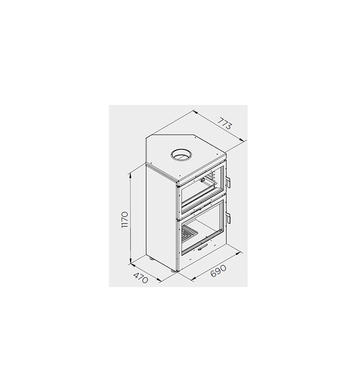 Plano de medidas LL Calor LL-1180 Rincon