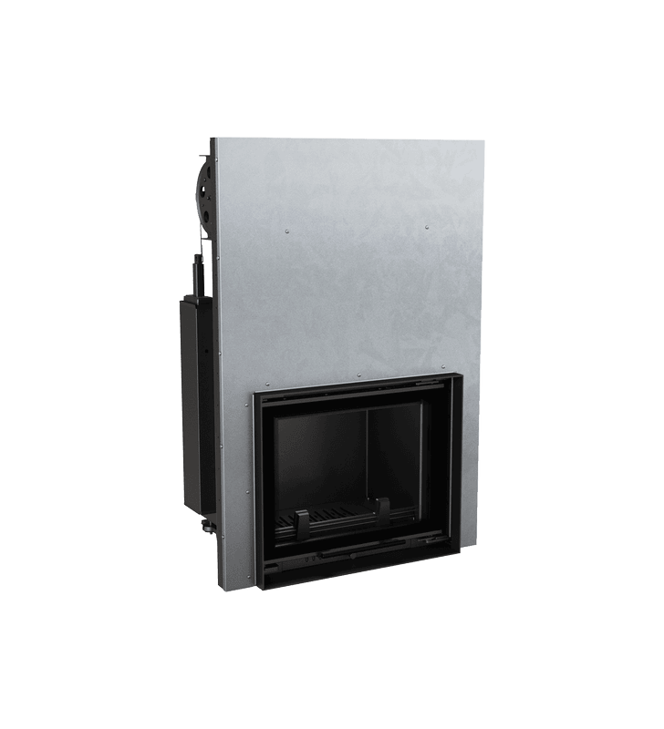 Chimenea de agua de leña KRATKI MAJA 8 kW Ø 180 puerta elevable