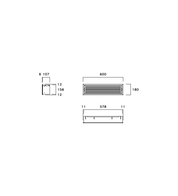 Plano de medidas Difusor entrada practicable Rocal
