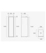 Measurement plan for built-in wood storage