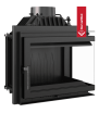 Τζάκι ξύλου KRATKI SIMPLE δεξιά από χυτοσίδηρο 8 kW Ø 200