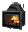 Chimenea de leña de hierro fundido KRATKI ZOSIA 12 kW Ø 200