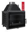 Chimenea de leña de hierro fundido KRATKI ZOSIA 12 kW Ø 200