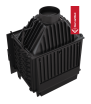 Chimenea de leña de hierro fundido KRATKI ZOSIA 12 kW Ø 200