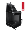 Chimenea de leña de hierro fundido KRATKI ZOSIA 12 kW Ø 200