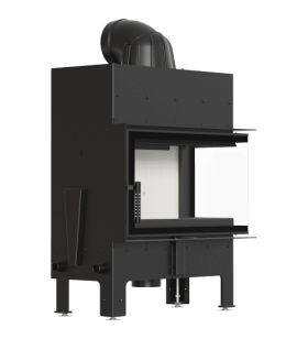 Chimenea de leña de acero...
