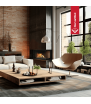 Cheminée à air pulsé KRATKI FLOKI S 8 kW Ø 160 avec thermotec noir