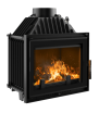 Chimenea de leña de hierro fundido KRATKI MAJA DECO 8 kW Ø 200