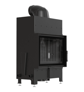 Chimenea de leña de acero...