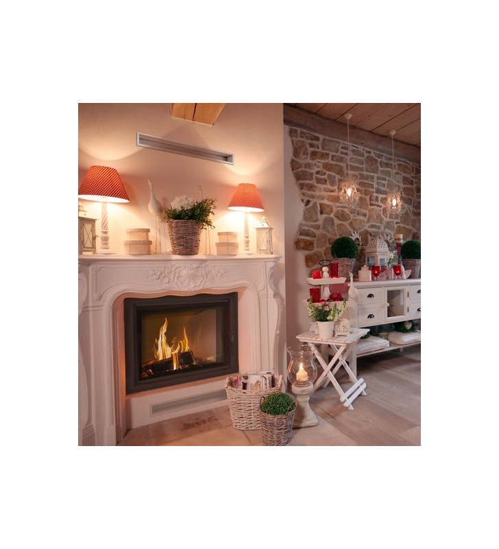 Chimenea de agua de leña KRATKI LUCY 16 kW Ø 200