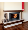 Cheminée à bois en fonte KRATKI OLIWIA 16 kW Ø 200