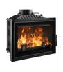 Chimenea de leña de hierro fundido KRATKI WIKTOR DECO 14 kW Ø 200