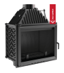 Chimenea de leña de hierro fundido KRATKI AMELIA 21 kW Ø 200