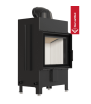 Τζάκι ξύλου KRATKI LUCY 12 kW Ø 200 από χάλυβα