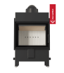 Chimenea de leña de acero KRATKI LUCY 12 kW Ø 200