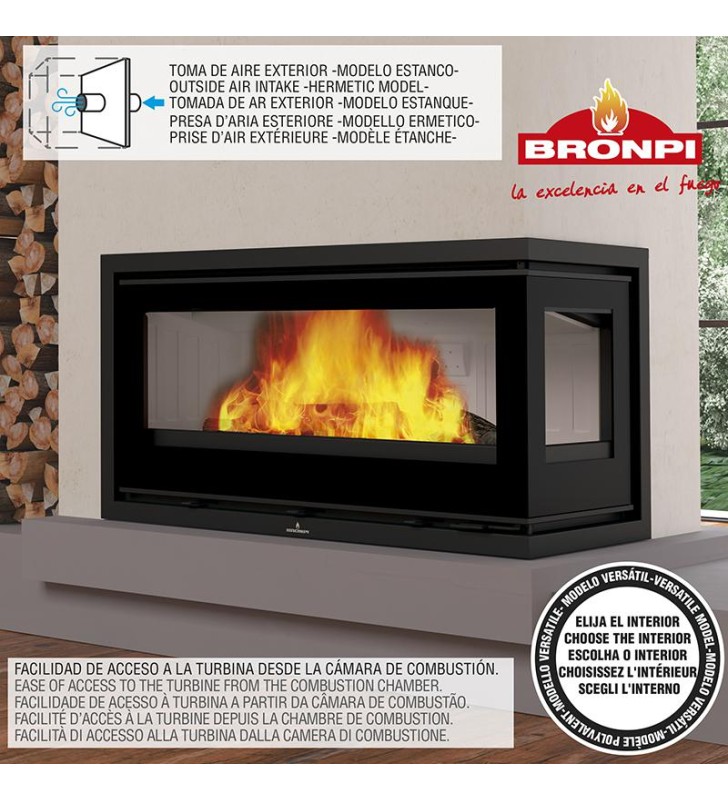 Facilidad de acceso a la turbina desde la cámara de combustión