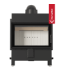 Chimenea de leña de acero KRATKI LUCY 14 kW Ø 200
