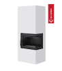 Chimenea Modulares Simple Box 8 kW Ø 200 Bianco