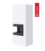 Caminetto modulare Simple Box 8 kW Ø 200 Bianco