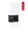 Chimenea Modulares Simple Box 8 kW Ø 200 Bianco