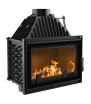 Holzkamin aus Gusseisen KRATKI OLIWIA DECO 16 kW Ø 200