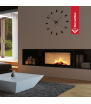 Chimenea de leña de acero KRATKI NADIA 14 kW Ø 200