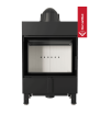 KRATKI LUCY SLIM 8 kW Ø 160 stalen houtkachel