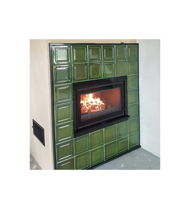 Gietijzeren houthaard KRATKI FRANEK 14 kW Ø 200