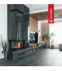 KRATKI MAJA DECO gietijzeren houtkachel, linkerzijde, 8 kW, Ø 200