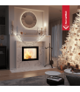 Chimenea de leña de acero KRATKI NADIA 12 kW Ø 200